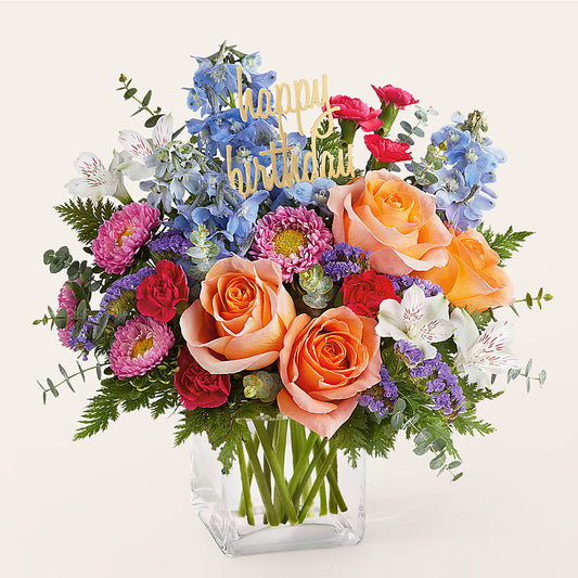 Birthday Bash Bouquet –  Natural Flowers Llc, Centreville VA