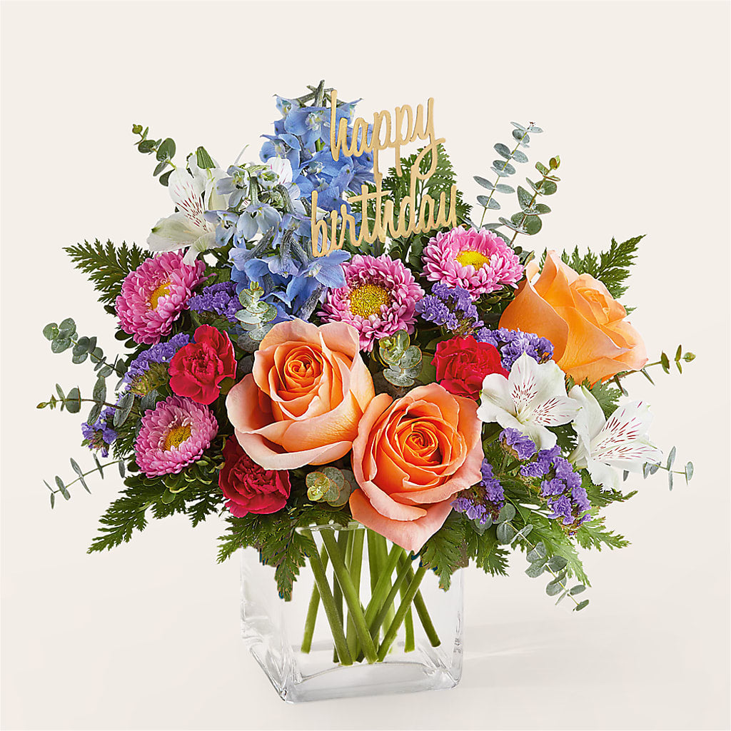 Birthday Bash Bouquet –  Natural Flowers Llc, Centreville VA