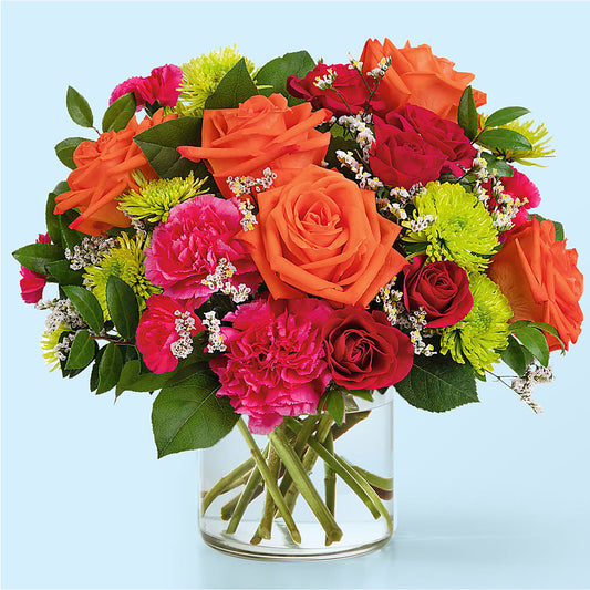 Colorful Carnival Bouquet –  Natural Flowers Llc, Centreville VA