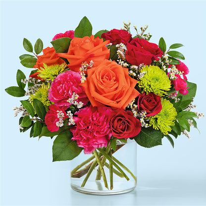 Colorful Carnival Bouquet –  Natural Flowers Llc, Centreville VA