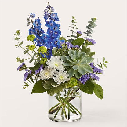 Cerulean Waves Bouquet –  Natural Flowers Llc, Centreville VA