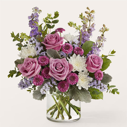 Violet Frost Bouquet –  Natural Flowers Llc, Centreville VA
