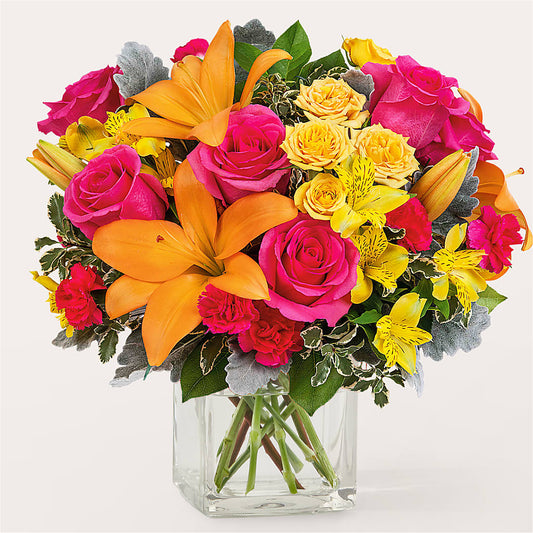 To the Tropics Bouquet –  Natural Flowers Llc, Centreville VA