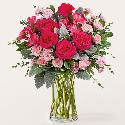 Tickled Pink Bouquet –  Natural Flowers Llc, Centreville VA