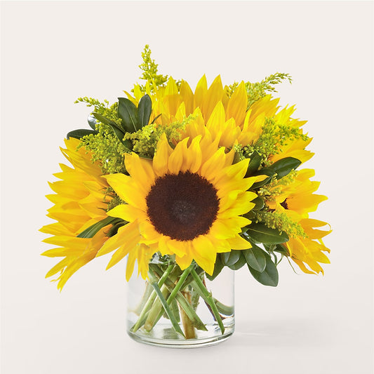 Beaming Sunflower Bouquet –  Natural Flowers Llc, Centreville VA