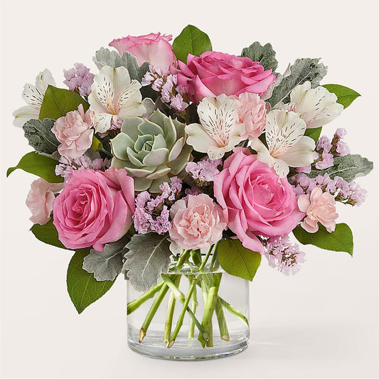 Dusty Rose Bouquet –  Natural Flowers Llc, Centreville VA