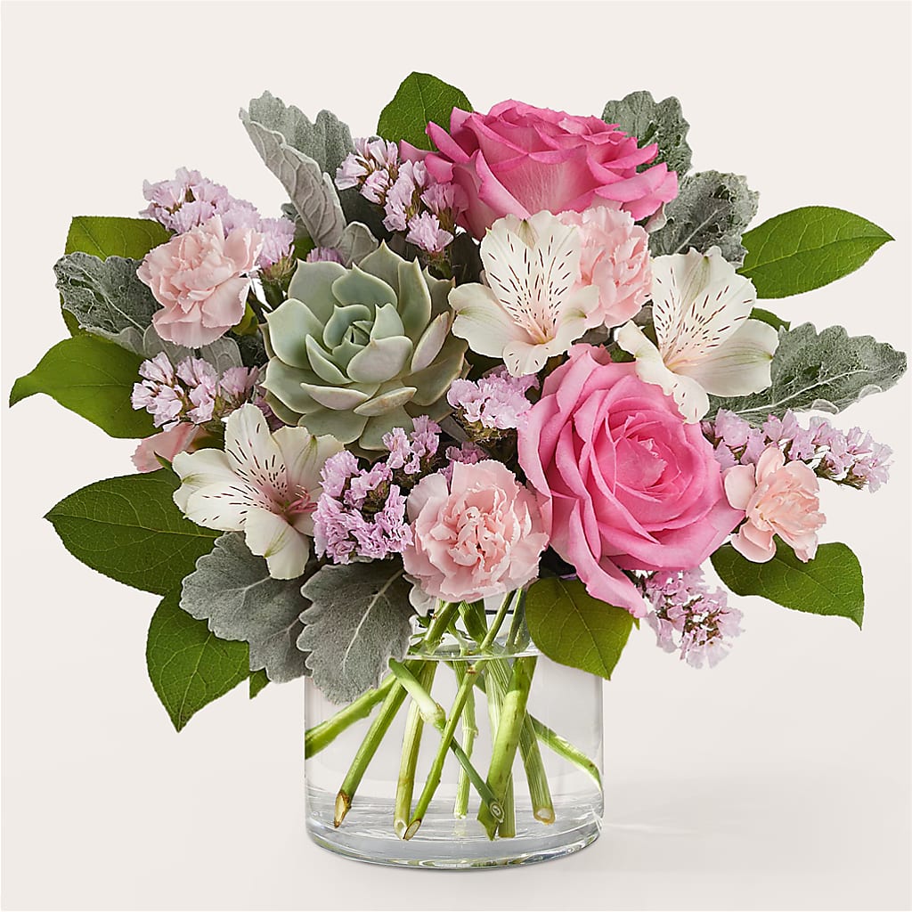 Dusty Rose Bouquet –  Natural Flowers Llc, Centreville VA