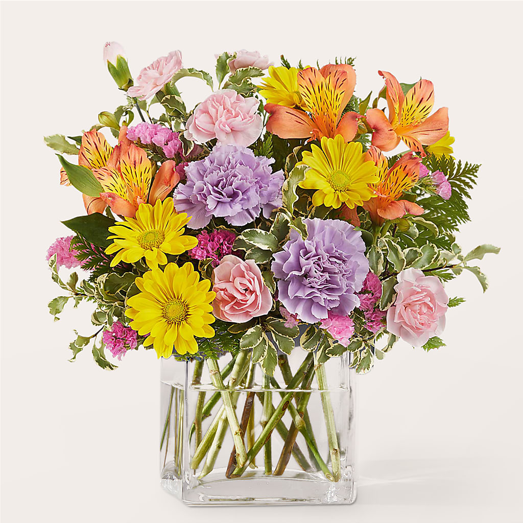 Shades of Happiness Bouquet –  Natural Flowers Llc, Centreville VA