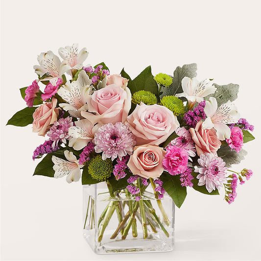 Pink Suede Bouquet –  Natural Flowers Llc, Centreville VA