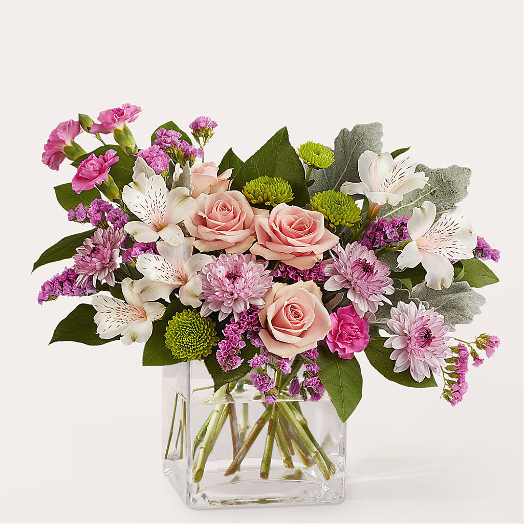 Pink Suede Bouquet –  Natural Flowers Llc, Centreville VA