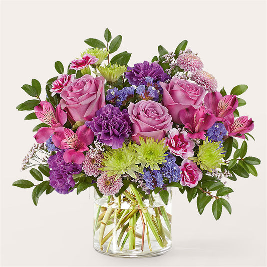 Glass Half Full Bouquet –  Natural Flowers Llc, Centreville VA