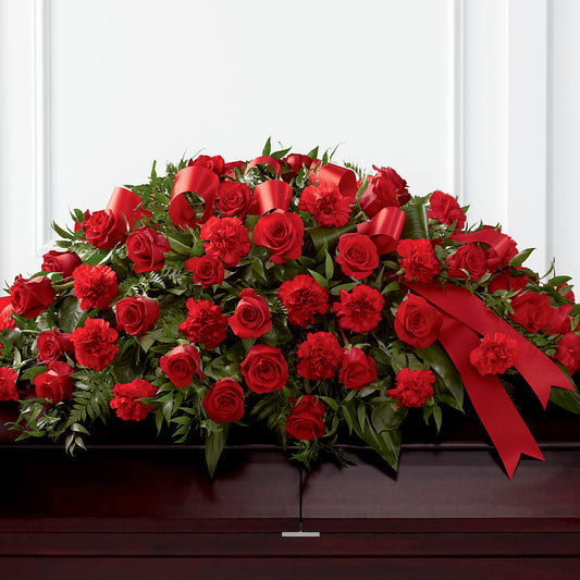 Tribute of Life Casket Spray –  Natural Flowers Llc, Centreville VA