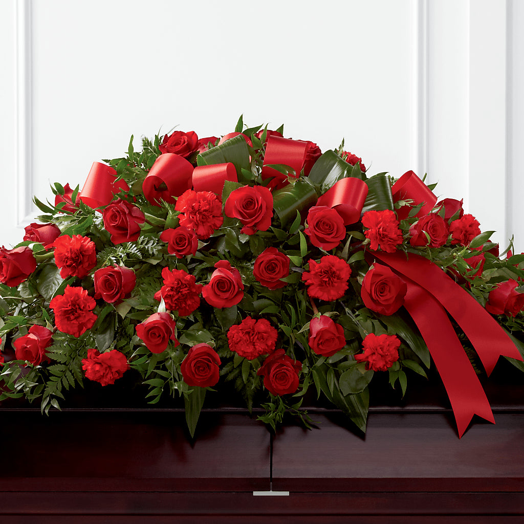 Tribute of Life Casket Spray –  Natural Flowers Llc, Centreville VA