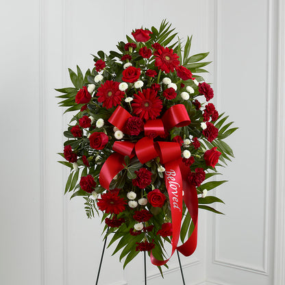 Treasured Memories Standing Spray –  Natural Flowers Llc, Centreville VA