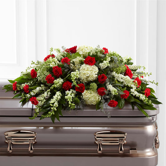 Sincerity Casket Spray –  Natural Flowers Llc, Centreville VA