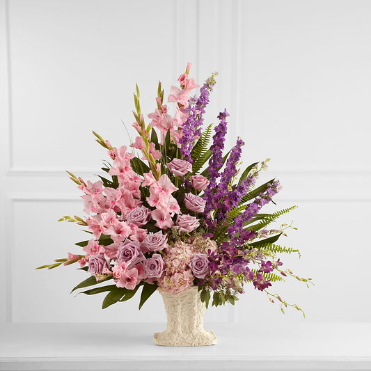 Flowing Garden Arrangement –  Natural Flowers Llc, Centreville VA