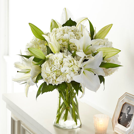 Compassionate Lily Bouquet –  Natural Flowers Llc, Centreville VA