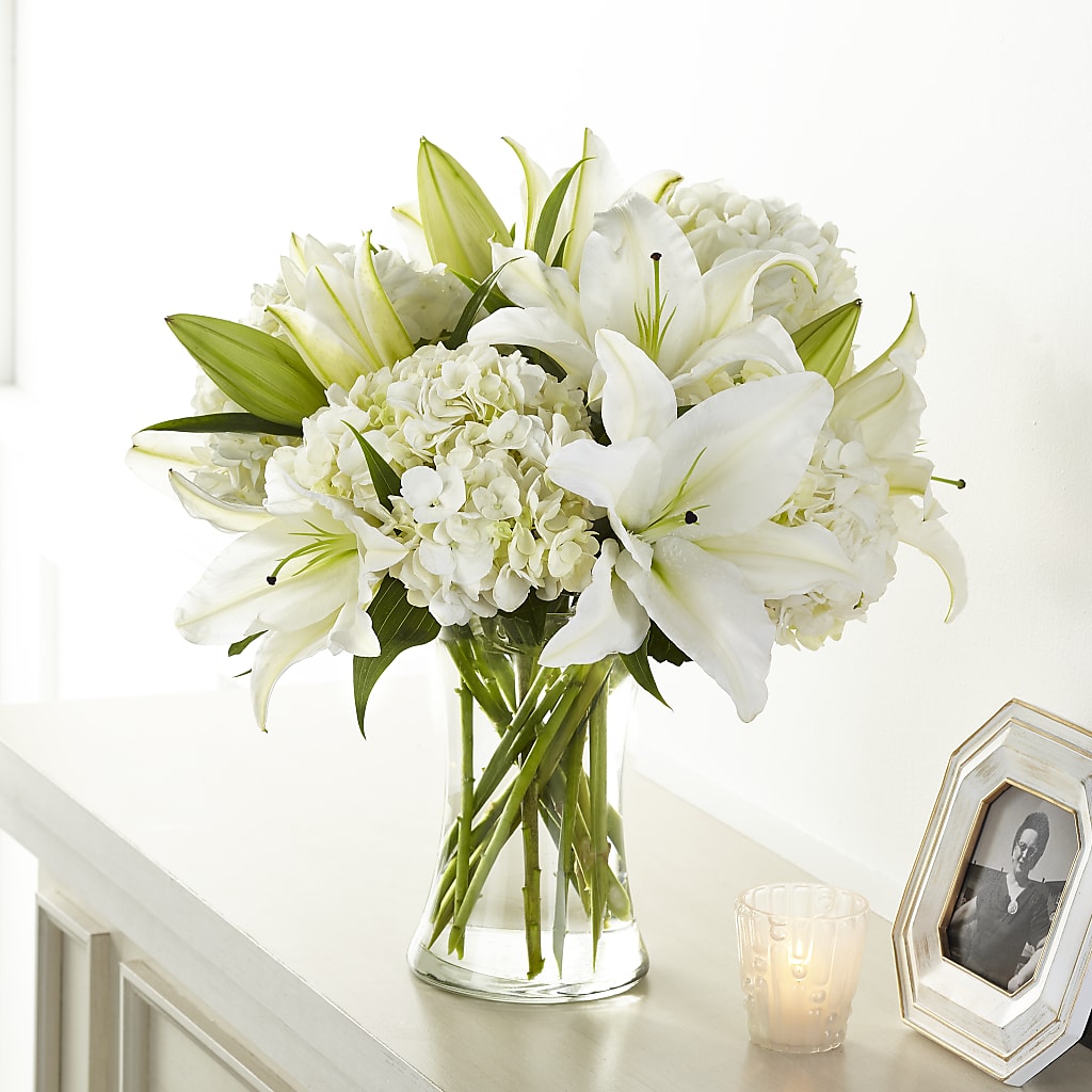 Compassionate Lily Bouquet –  Natural Flowers Llc, Centreville VA