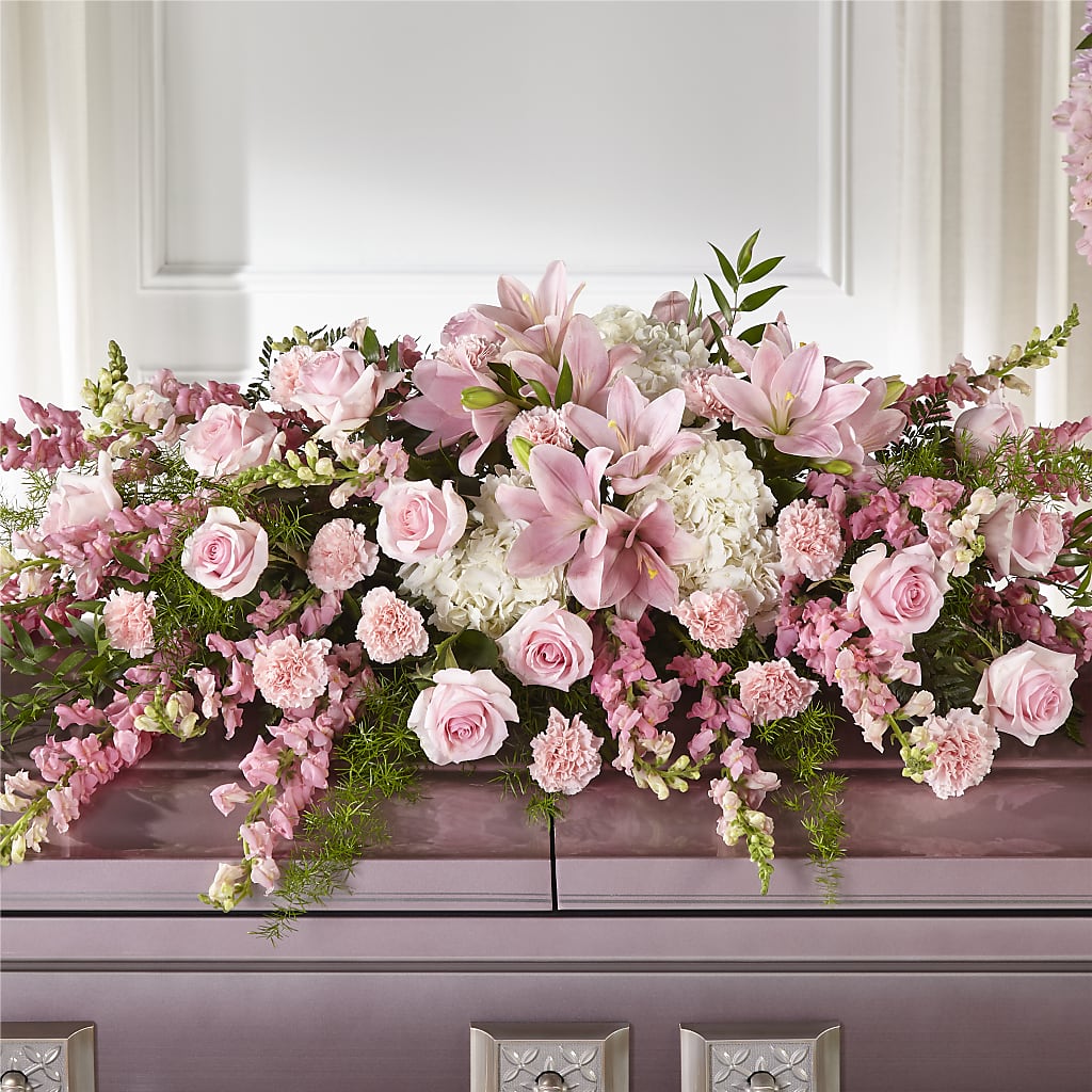 Life & Remembrance Casket Spray –  Natural Flowers Llc, Centreville VA