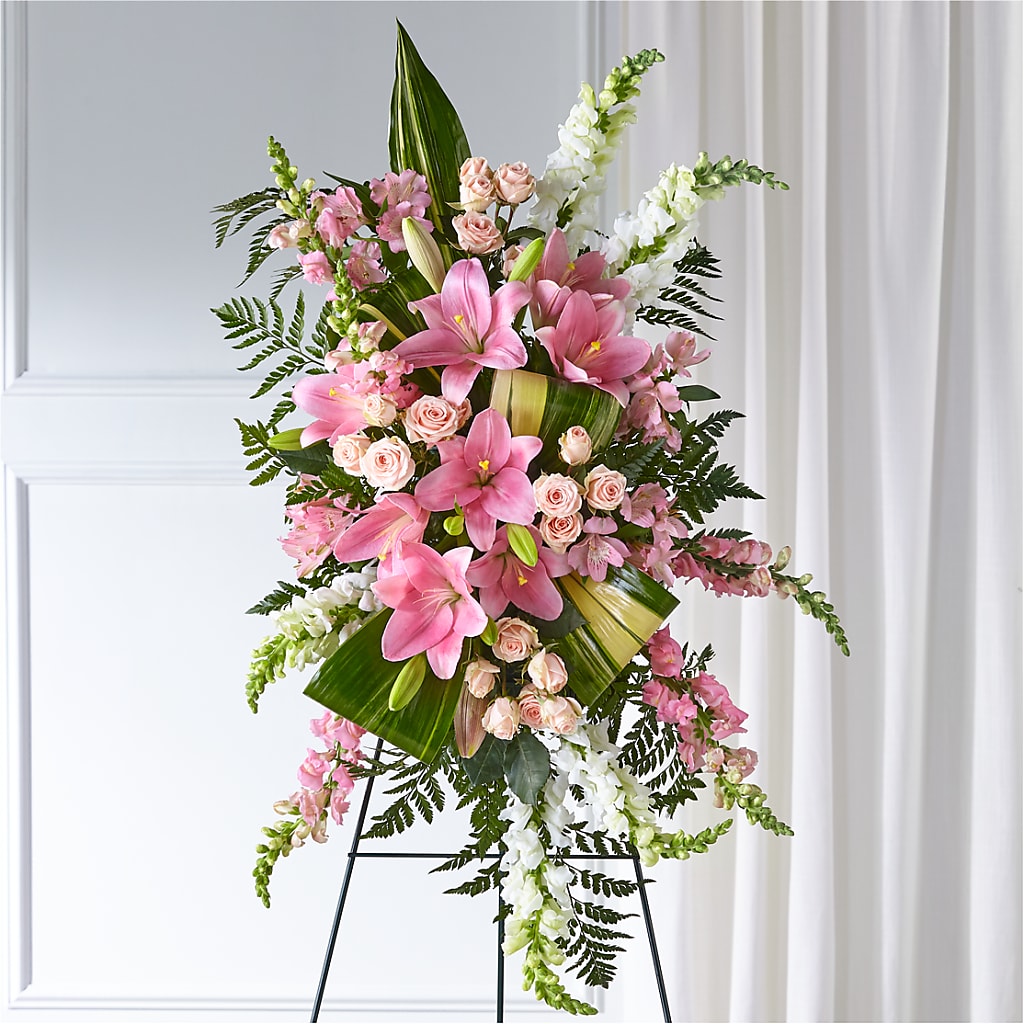 Elegant Embrace Standing Spray –  Natural Flowers Llc, Centreville VA