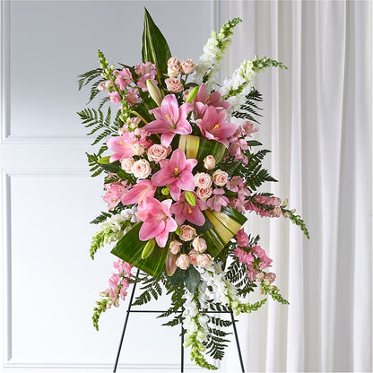 Elegant Embrace Standing Spray –  Natural Flowers Llc, Centreville VA