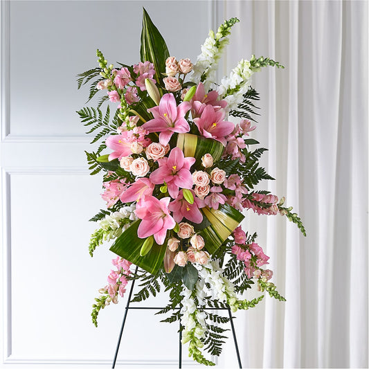 Elegant Embrace Standing Spray –  Natural Flowers Llc, Centreville VA