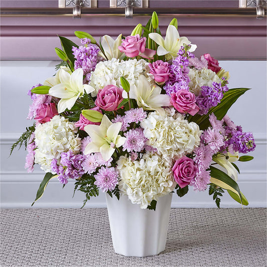Heaven Sent Floor Basket –  Natural Flowers Llc, Centreville VA
