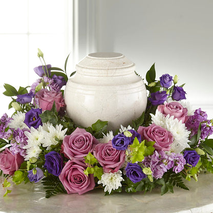 Blooming Sympathy Cremation Adornment –  Natural Flowers Llc, Centreville VA