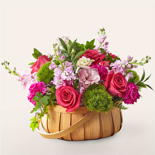 Radiance in Bloom Basket –  Natural Flowers Llc, Centreville VA