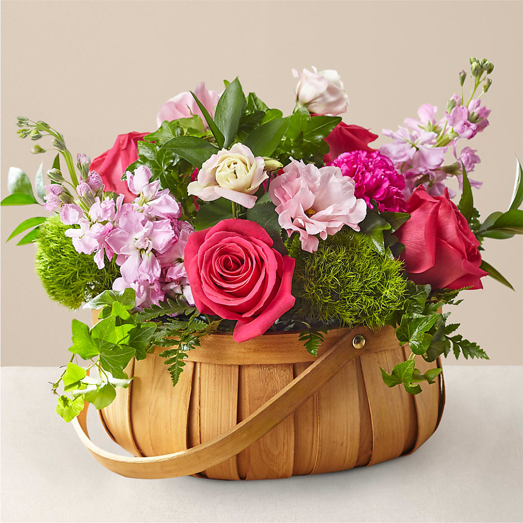 Radiance in Bloom Basket –  Natural Flowers Llc, Centreville VA