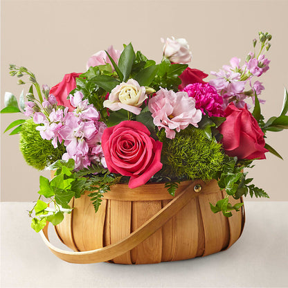 Radiance in Bloom Basket –  Natural Flowers Llc, Centreville VA