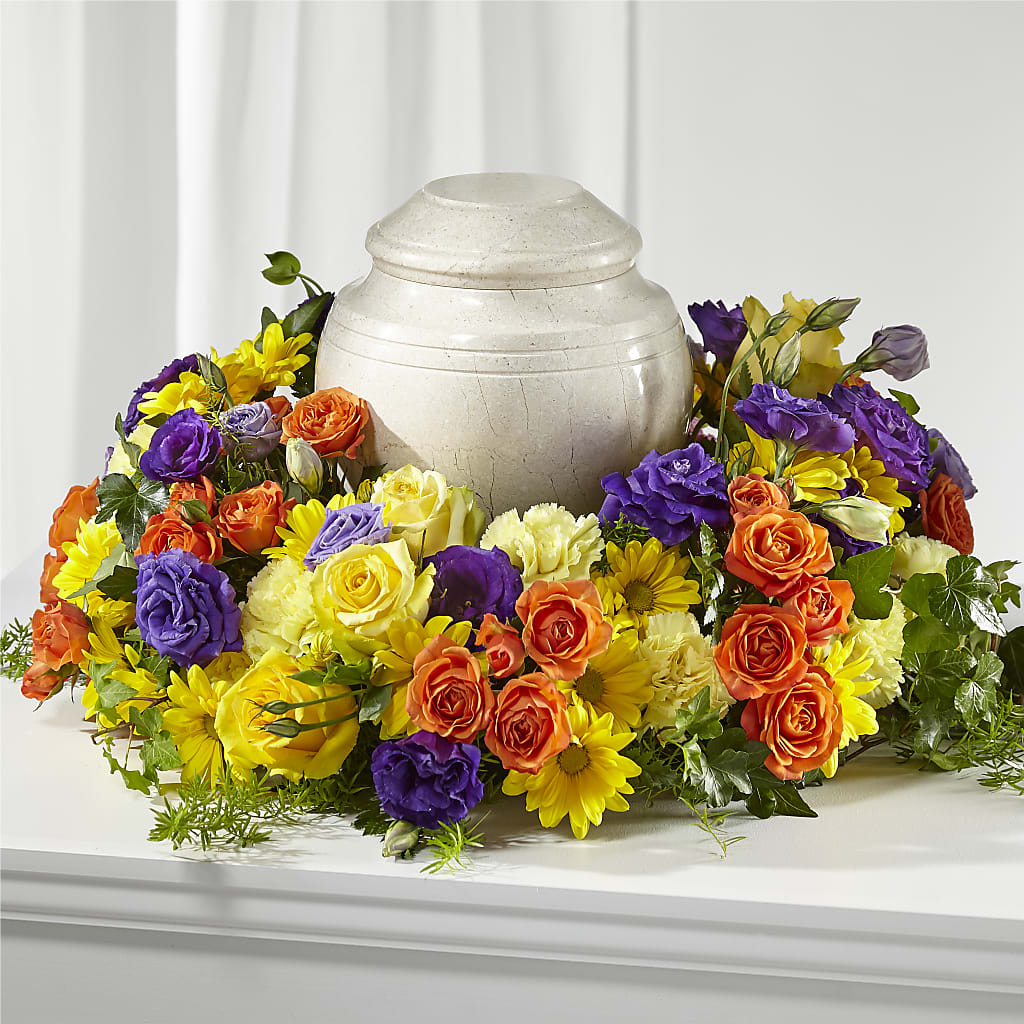 Blossoms of Remembrance Cremation Adornment –  Natural Flowers Llc, Centreville VA