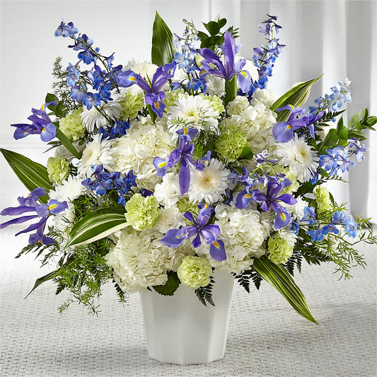 Soft Serenity Floor Basket –  Natural Flowers Llc, Centreville VA