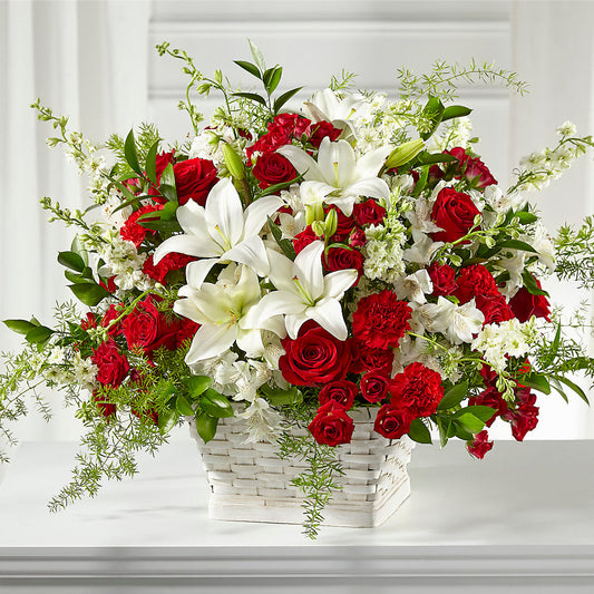 Sentiments of Love Arrangement –  Natural Flowers Llc, Centreville VA