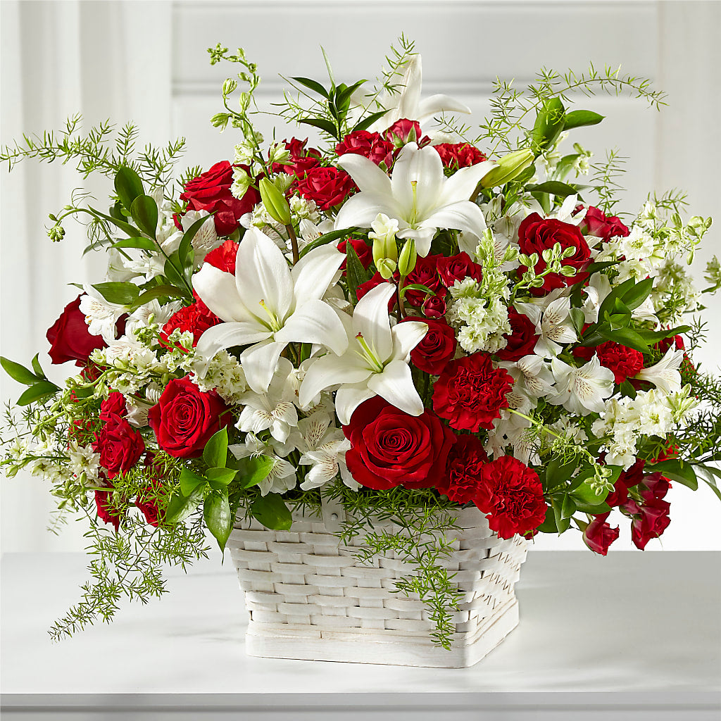 Sentiments of Love Arrangement –  Natural Flowers Llc, Centreville VA