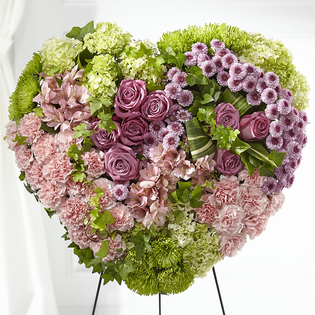 Heartwarming Standing Heart –  Natural Flowers Llc, Centreville VA