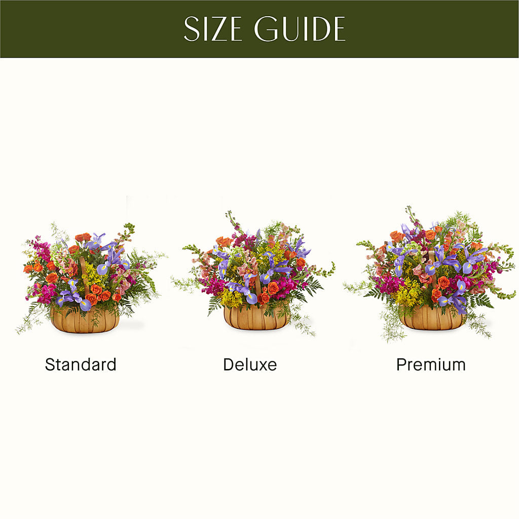 Garden of Life Basket –  Natural Flowers Llc, Centreville VA