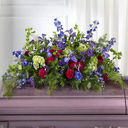 Always Treasured Casket Spray –  Natural Flowers Llc, Centreville VA