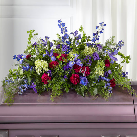 Always Treasured Casket Spray –  Natural Flowers Llc, Centreville VA