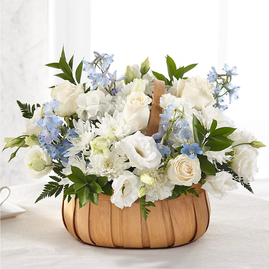 Sincerely Heartfelt Basket –  Natural Flowers Llc, Centreville VA