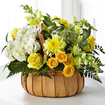 Rustic Remembrance Basket –  Natural Flowers Llc, Centreville VA
