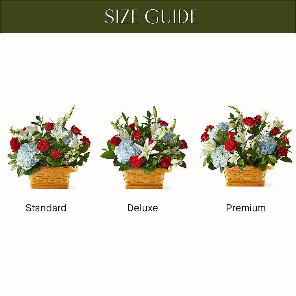 Greater Glory Basket –  Natural Flowers Llc, Centreville VA