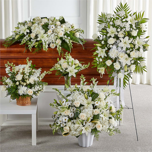 Sincerest Condolences Bundles –  Natural Flowers Llc, Centreville VA