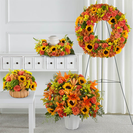 Heart of Gold Bundles –  Natural Flowers Llc, Centreville VA