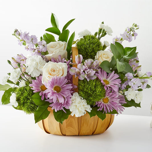 Peace & Love Basket –  Natural Flowers Llc, Centreville VA