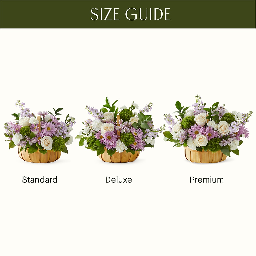 Peace & Love Basket –  Natural Flowers Llc, Centreville VA