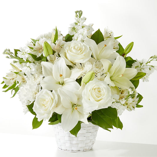 Peaceful Reflections Arrangement –  Natural Flowers Llc, Centreville VA