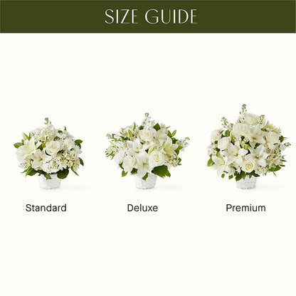 Peaceful Reflections Arrangement –  Natural Flowers Llc, Centreville VA