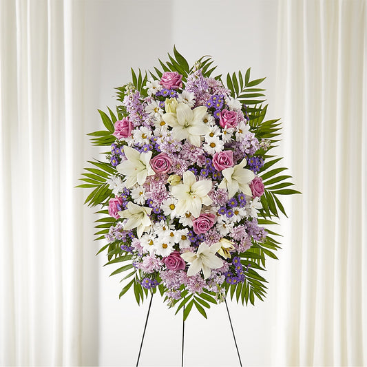 Surrounded by Love Standing Spray –  Natural Flowers Llc, Centreville VA