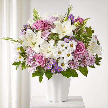 Warmest Thoughts Tabletop Basket –  Natural Flowers Llc, Centreville VA